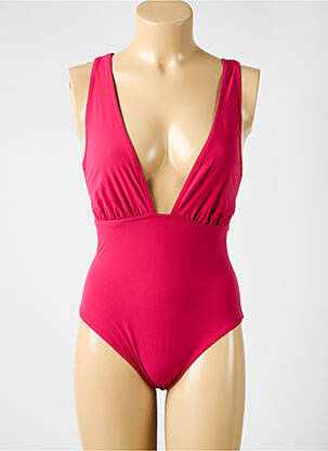 Costum de baie dintr-o singură piesă elasticitate roz SIMONE PERELE femeie