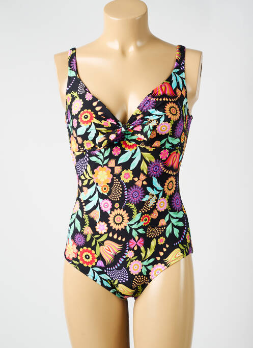 Costum de baie dintr-o singură piesă negru ANTIGEL femeie