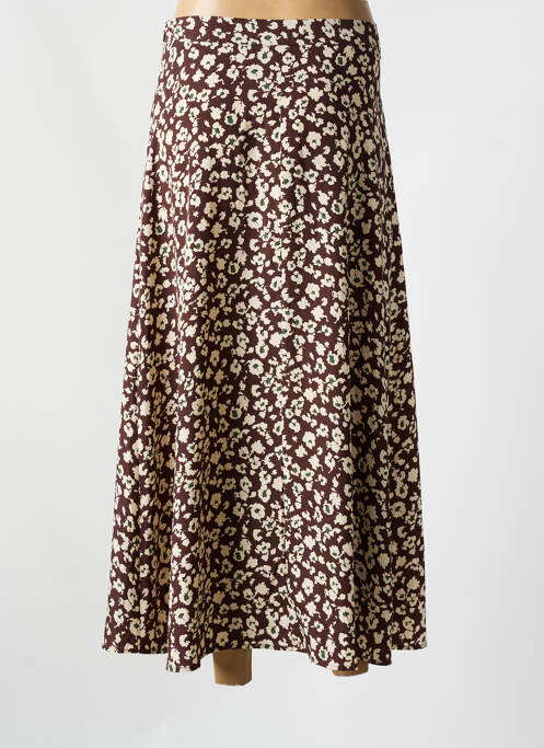 Fustă midi maro LILI & LALA femeie