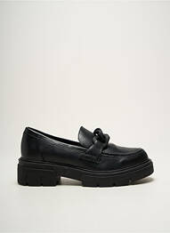 Mocasini țesătură satinată toc de 4 la 6 cm negru MARCO TOZZI femme
