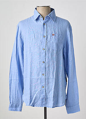 Cămașă cu mâneci lungi albastru NAPAPIJRI bărbat