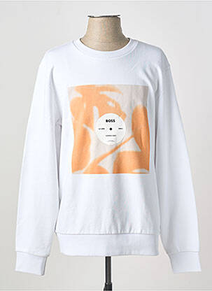 Hanorac alb HUGO BOSS bărbat