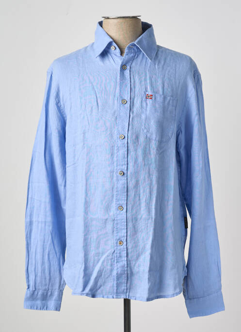 Cămașă cu mâneci lungi albastru NAPAPIJRI bărbat