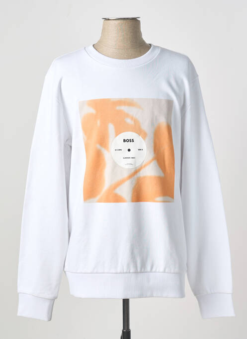 Hanorac alb HUGO BOSS bărbat