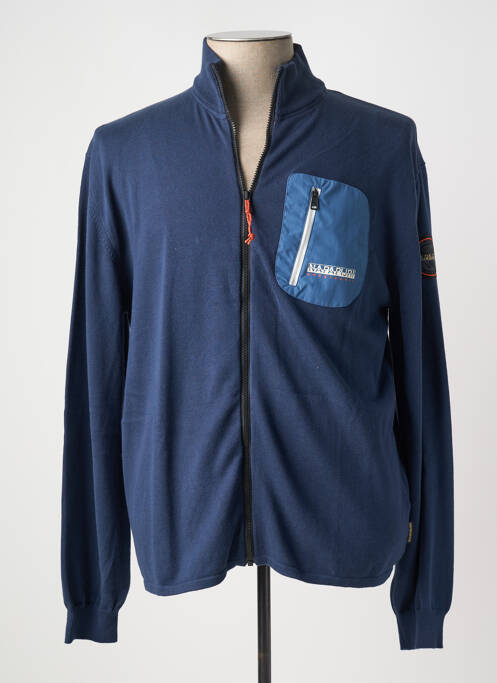 Vestă cu mâneci lungi albastru NAPAPIJRI bărbat