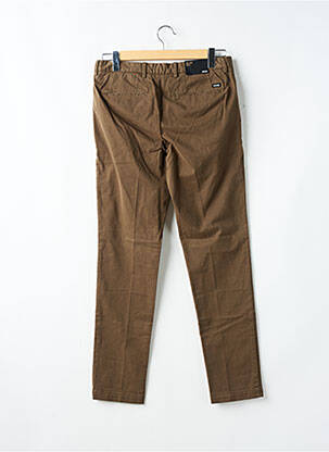 Pantalon chino închidere cu fermoar sub clapetă cu cârlig mărime normală verde HUGO BOSS bărbat