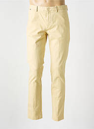 Pantalon chino închidere cu fermoar sub clapetă cu cârlig mărime normală bej HUGO BOSS bărbat