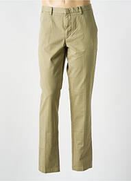 Pantalon chino închidere cu fermoar sub clapetă cu cârlig mărime normală verde HUGO BOSS homme