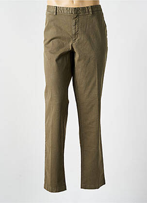 Pantalon chino închidere cu fermoar sub clapetă cu cârlig mărime normală verde HUGO BOSS bărbat