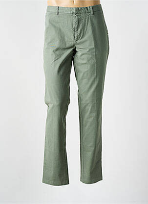 Pantalon chino închidere cu fermoar sub clapetă cu cârlig mărime normală verde HUGO BOSS bărbat
