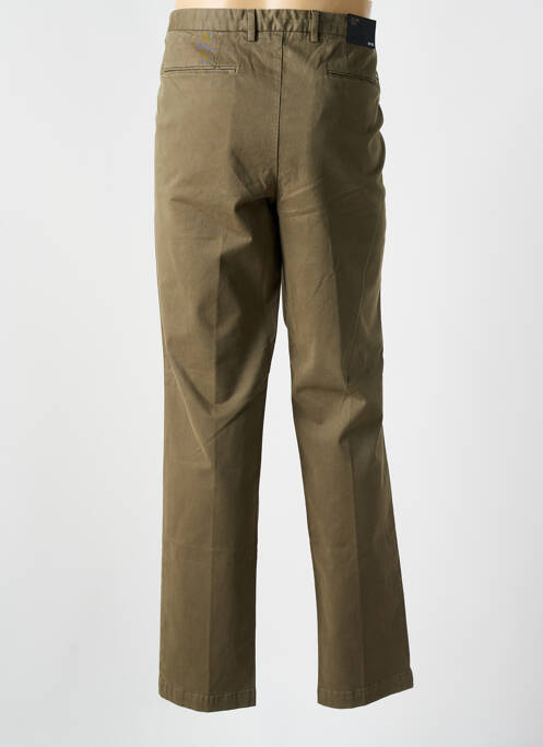 Pantalon chino închidere cu fermoar sub clapetă cu cârlig mărime normală verde HUGO BOSS homme