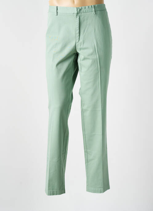 Pantalon chino închidere cu fermoar sub clapetă cu cârlig mărime normală verde HUGO BOSS homme
