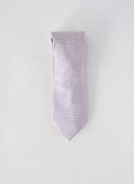 Cravată imprimeu dungi violet HUGO BOSS bărbat