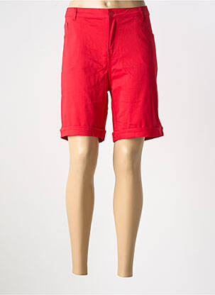 Bermudă roșu WORLD FASHION femeie