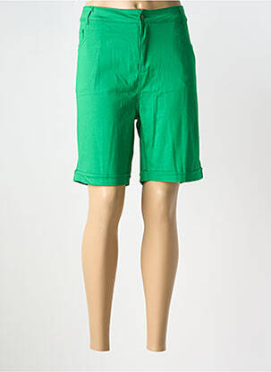 Bermudă verde WORLD FASHION femeie