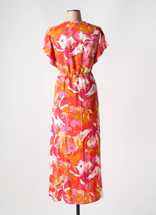 Rochie lungă portocaliu C'EST BEAU LA VIE femeie