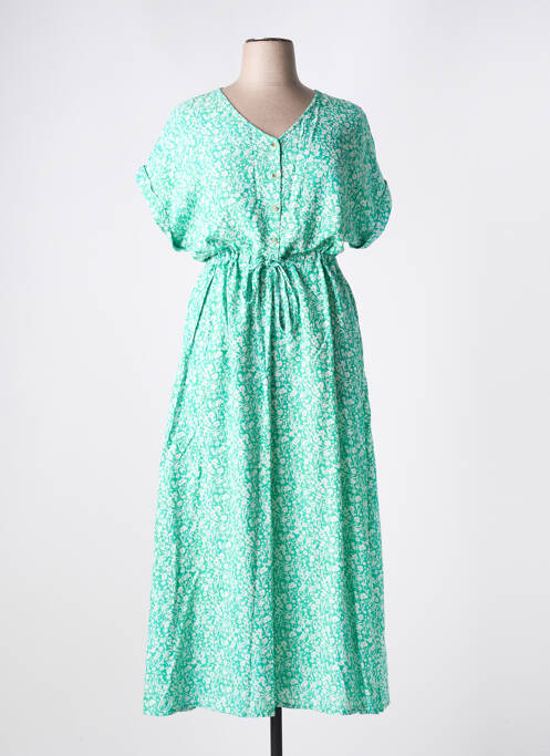 Rochie lungă verde C'EST BEAU LA VIE femeie