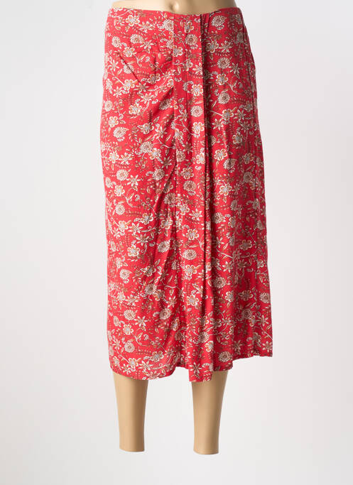 Fustă midi roșu C'EST BEAU LA VIE femeie