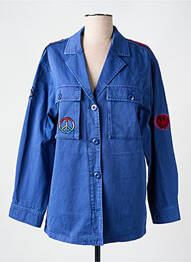 Jachete casual guler tip costum albastru FREEMAN T.PORTER femeie