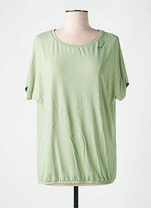 Tricou elasticitate mâneci scurte verde RAGWEAR femeie