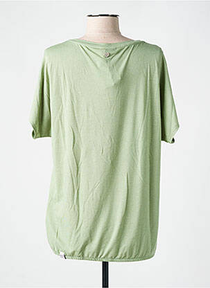 Tricou elasticitate mâneci scurte verde RAGWEAR femeie