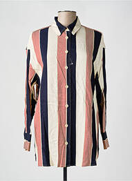 Tunică mâneci lungi guler de bluză bej TOMMY HILFIGER femme
