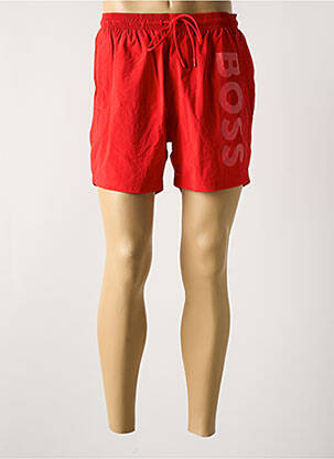 Șort de baie roșu HUGO BOSS bărbat