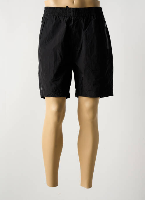 Bermudă negru DOUBLEHOOD bărbat