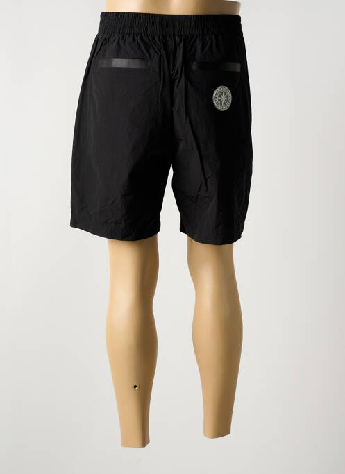 Bermudă negru DOUBLEHOOD bărbat