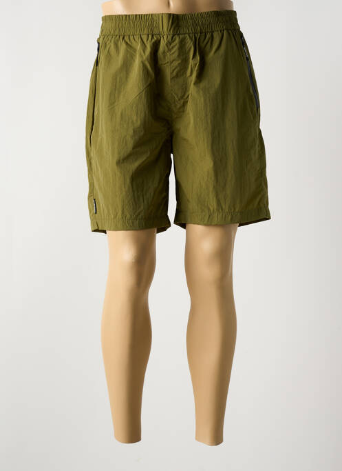 Bermudă verde DOUBLEHOOD bărbat