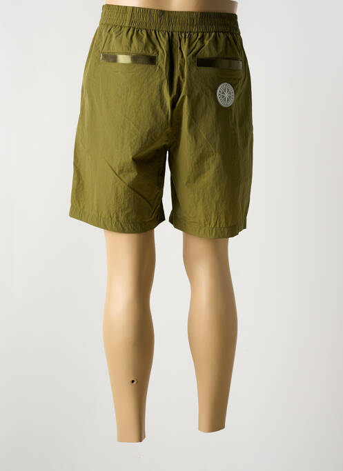 Bermudă verde DOUBLEHOOD bărbat