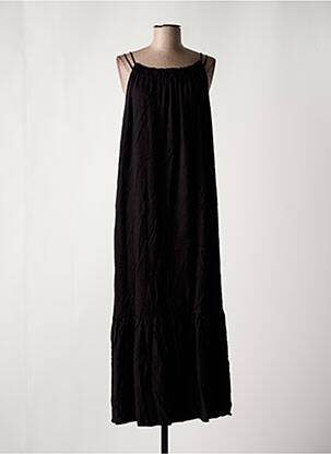 Rochie lungă negru PLEASE femeie