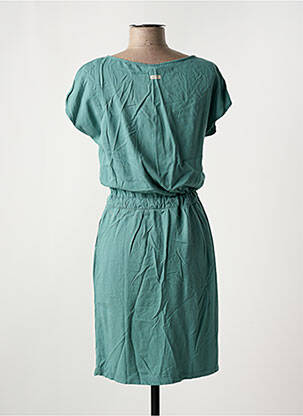 Rochie midi mâneci scurte mâneci scurte verde RAGWEAR femeie