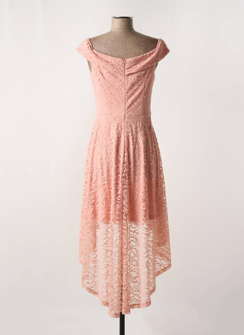 Rochie midi roz H.R HOMRAIN femeie