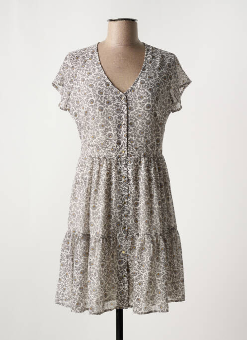 Rochie scurtă bej LE TEMPS DES CERISES femeie