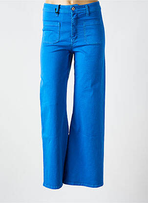 Blugi cu croială evazată albastru PLEASE femeie