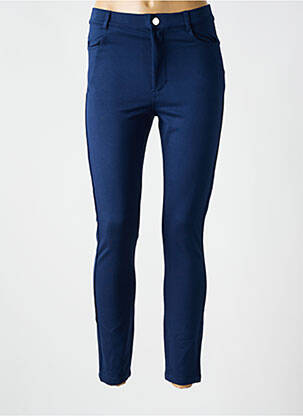 Pantalon slim talie înaltă talie înaltă albastru LIU JO femeie