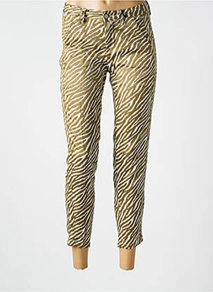 Pantalon chino verde FREEMAN T.PORTER femeie