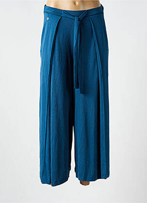 Pantalon trei sferturi elasticitate mărime normală albastru RAGWEAR femeie