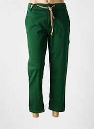 Pantalon 7/8 elasticitate mărime normală verde PLEASE femeie