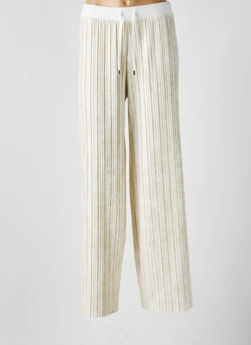 Pantalon larg auriu LIU JO femeie