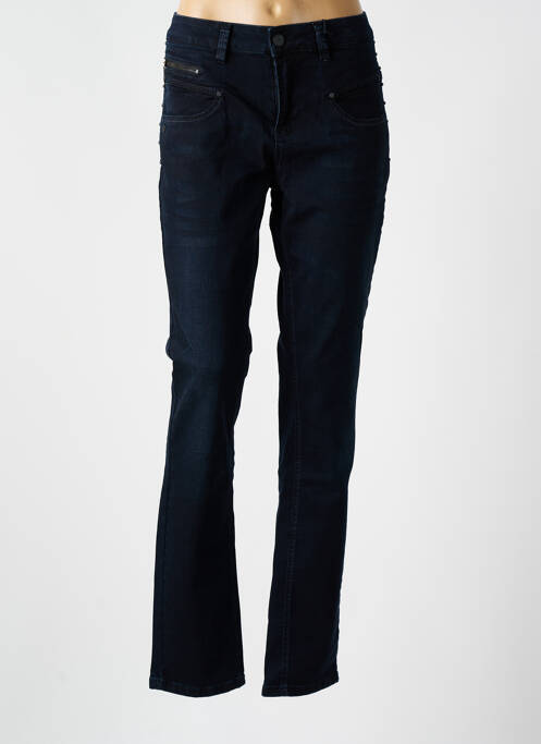 Blugi cu croială slim albastru FREEMAN T.PORTER femeie