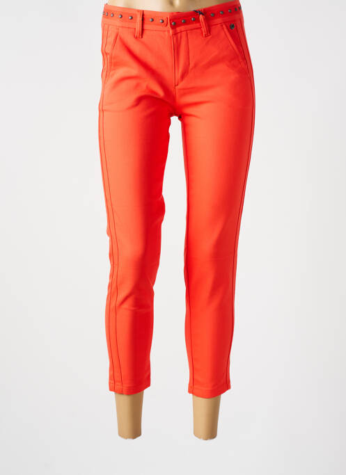 Pantalon chino portocaliu FREEMAN T.PORTER femeie