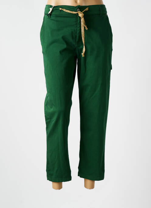 Pantalon 7/8 verde PLEASE femeie