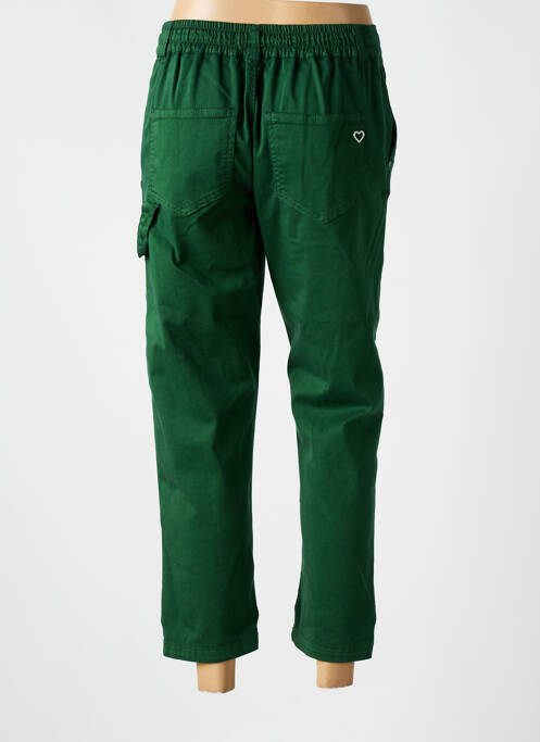 Pantalon 7/8 verde PLEASE femeie