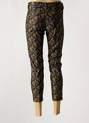 Pantalon 7/8 elasticitate mărime normală galben FREEMAN T.PORTER femeie