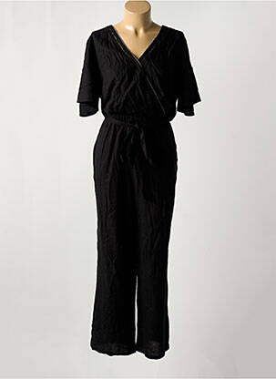 Salopetă-pantalon mâneci scurte mâneci scurte negru FREEMAN T.PORTER femeie