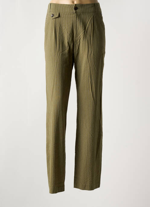 Pantalon drept verde FREEMAN T.PORTER femeie