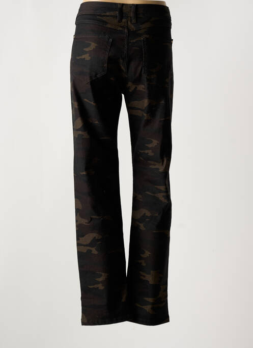 Blugi cu croială dreaptă maro FREEMAN T.PORTER femeie