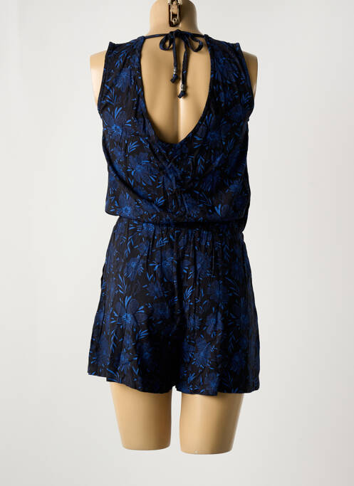 Salopetă scurtă țesătură poplin fără mâneci albastru RAGWEAR femme